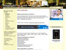Tablet Screenshot of frankreich.wein-winzer.com